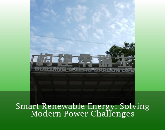 Smart Renewable Energy: Solving Modern Power Challenges